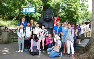 International Students at Longleat Safari Park
